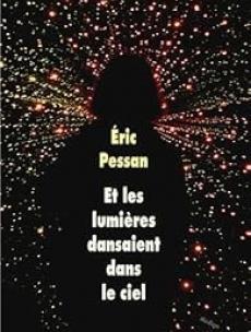 Couverture de livre, une silhouette sombre se dégage d'un fonds étoilé