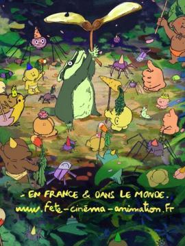 De nombreux animaux sont réunis dans une forêt