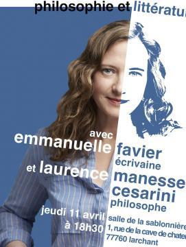 affiche Emmanuelle Favier à Larchant