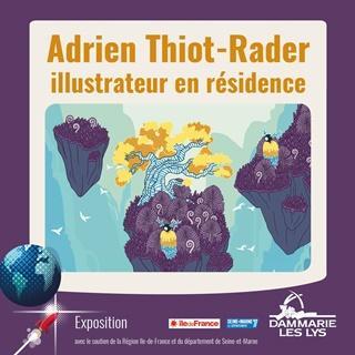 Affiche expo Adrien Thiot-Rader