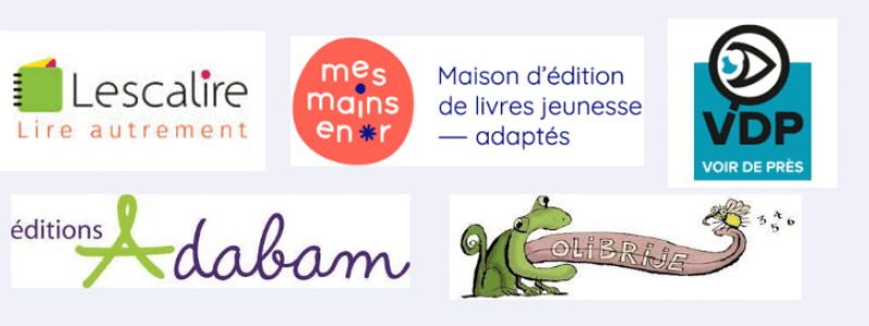 Logos des différents éditeurs atypiques